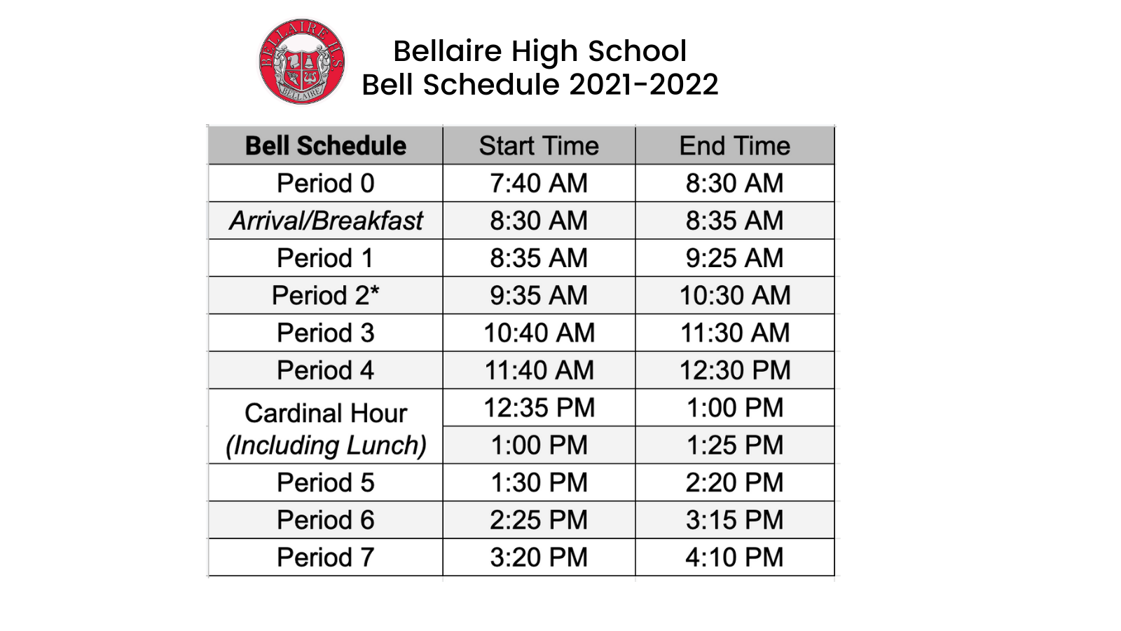 Bellaire High School / Homepage